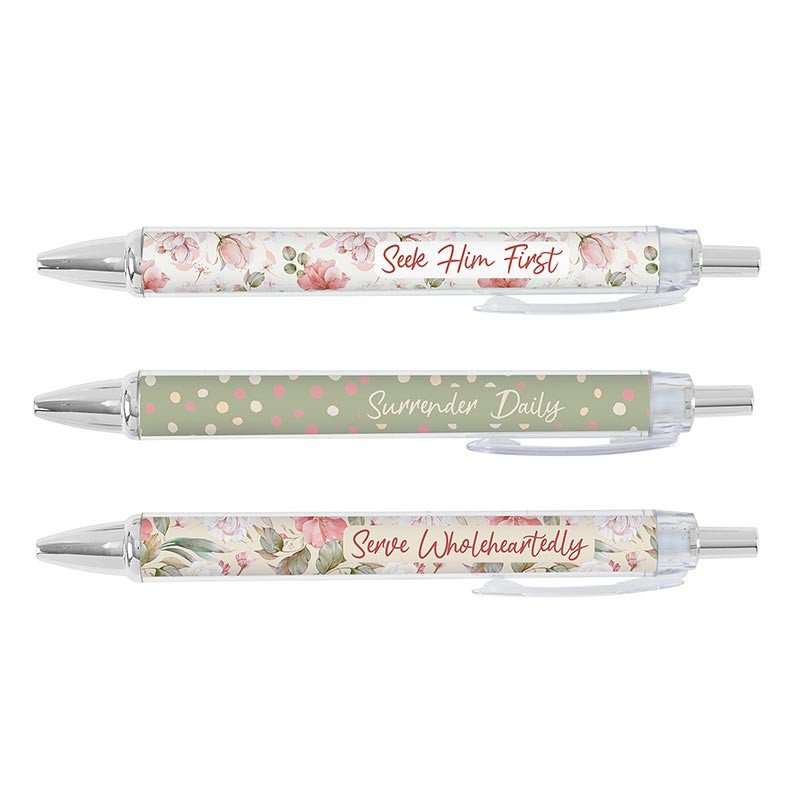 Gold Scripture Pens