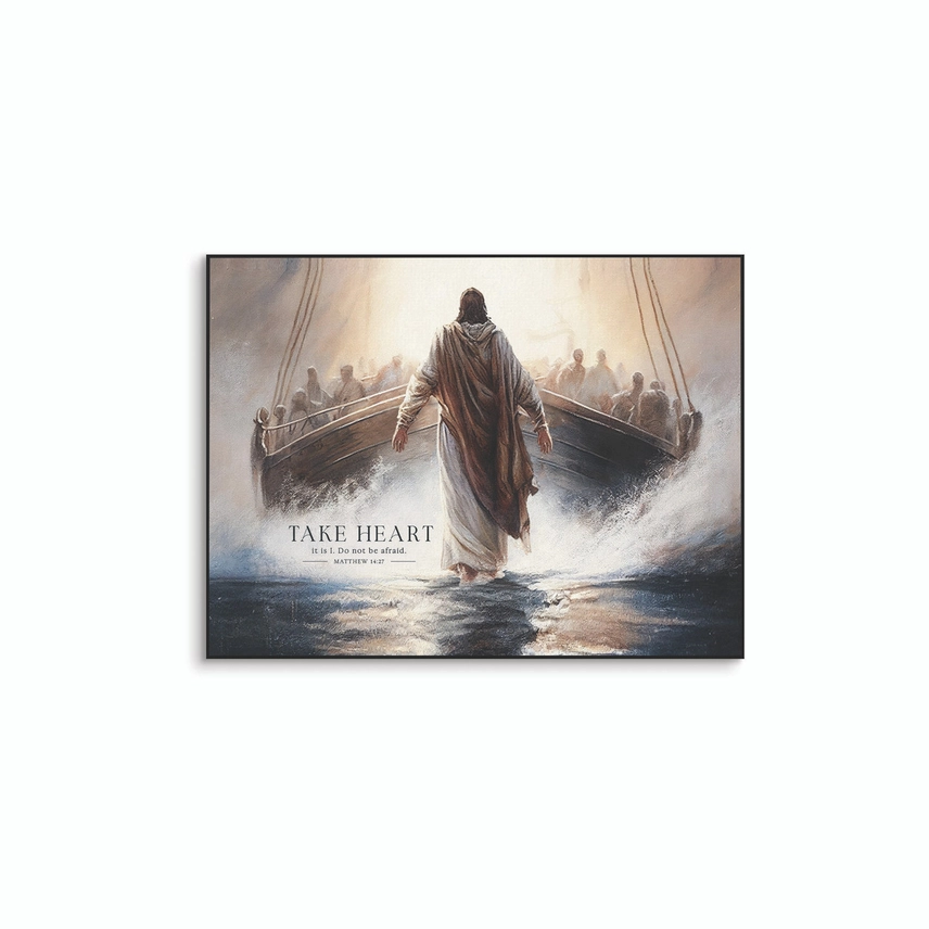 Foundations Of Faith Collection Print - Take Heart It Is I. Do Not Be Afraid