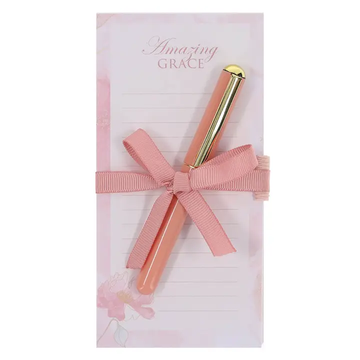 Magnetic Shopping List w/pen Amazing Grace