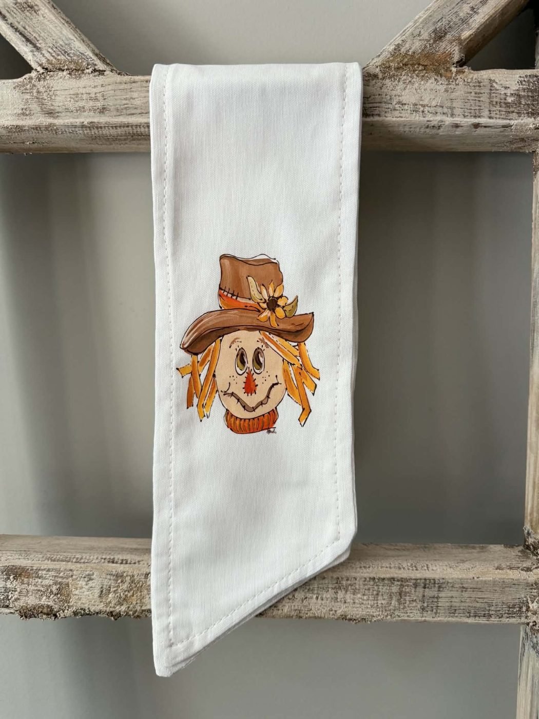 SCARECROW ORANGE WREATH SASH