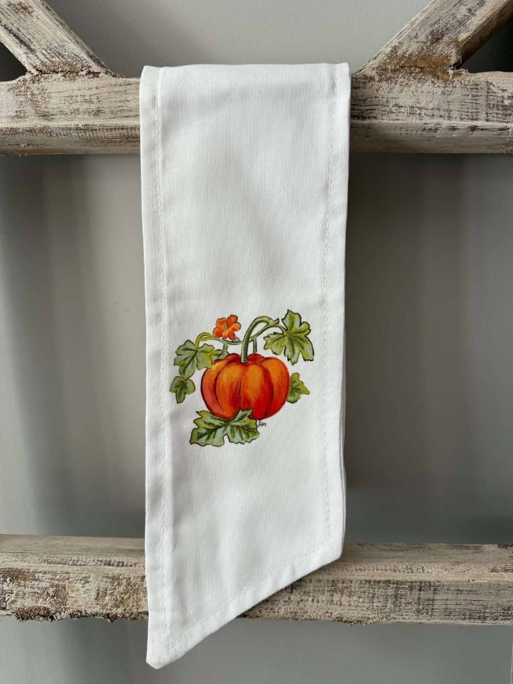 Pumpkin Wreath Sash