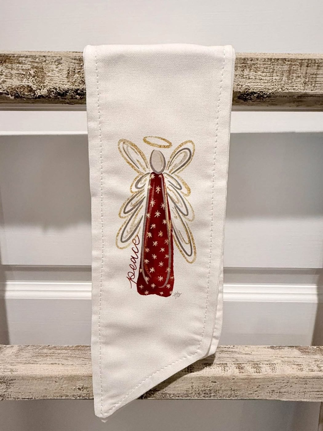 Angel Wreath Sash
