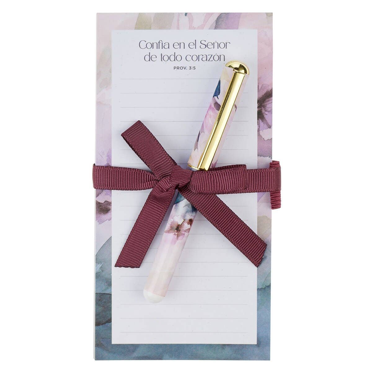 Magnetic Shopping List w/pen Confía en el Señor Prov. 3:5