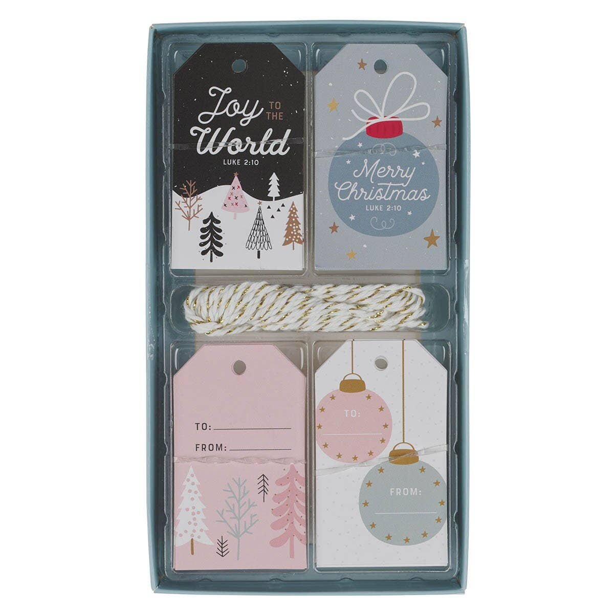 Gift Tags 16pc Christmas Pastel